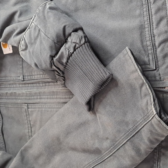 Carhartt Quick Duck Zip-up Jacket Men's Size S - Picture 14 of 16